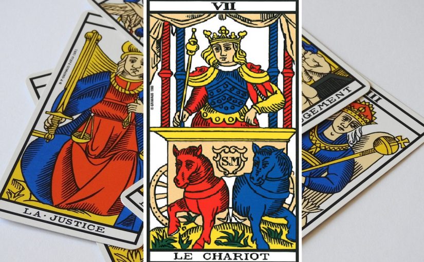 La carte du Chariot dans le tarot de Marseille : quelles interprétations ?