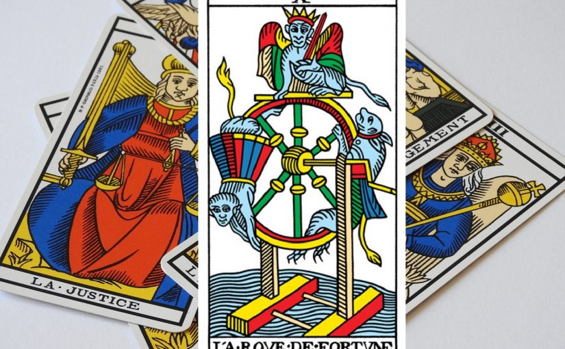 La carte de la Roue de la Fortune dans le Tarot de Marseille : quelles interprétations ?