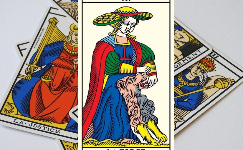 La carte de la Force dans le Tarot de Marseille : quelles interprétations ?