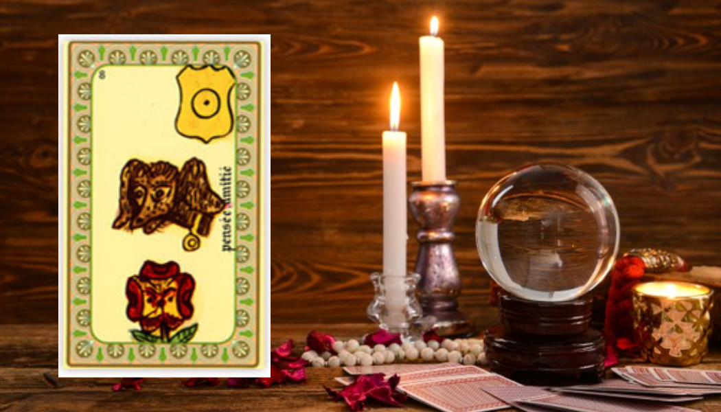 Significations de la carte Pensée Amitié de l’oracle de Belline
